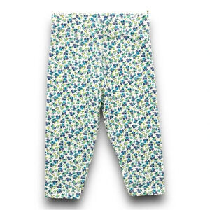 Mini Boden | Floral Cropped Leggings (7-8 yrs) 💙🍃